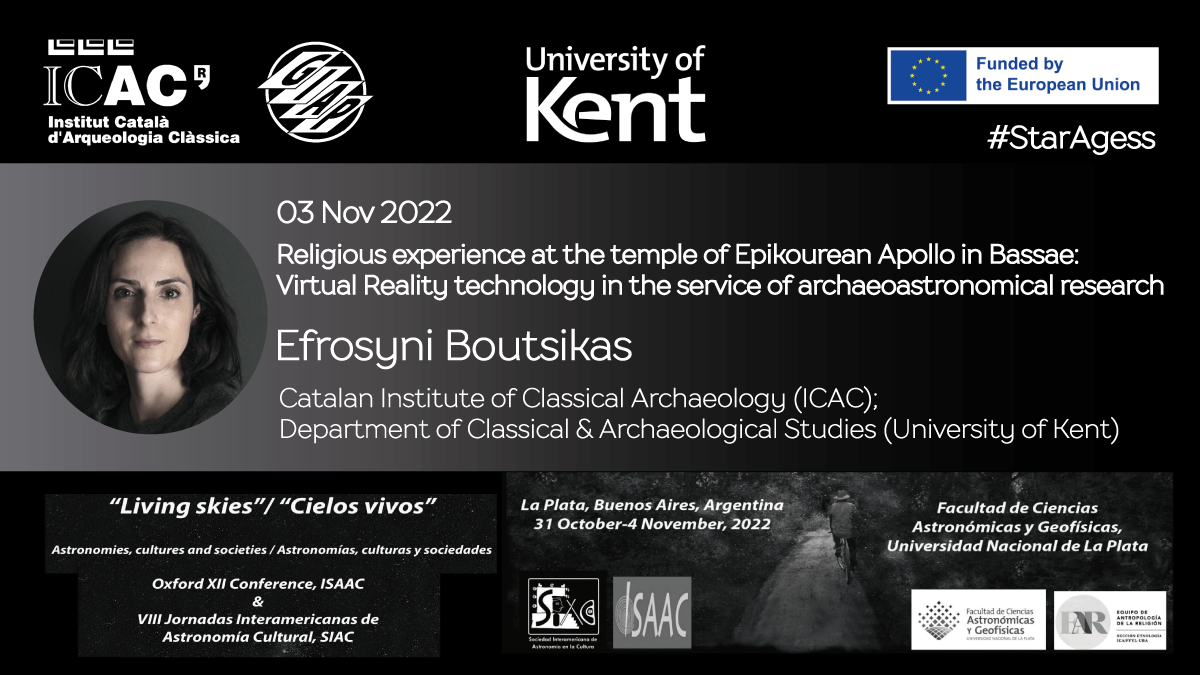 Religious experience at the temple of Epikourean Apollo in Bassae