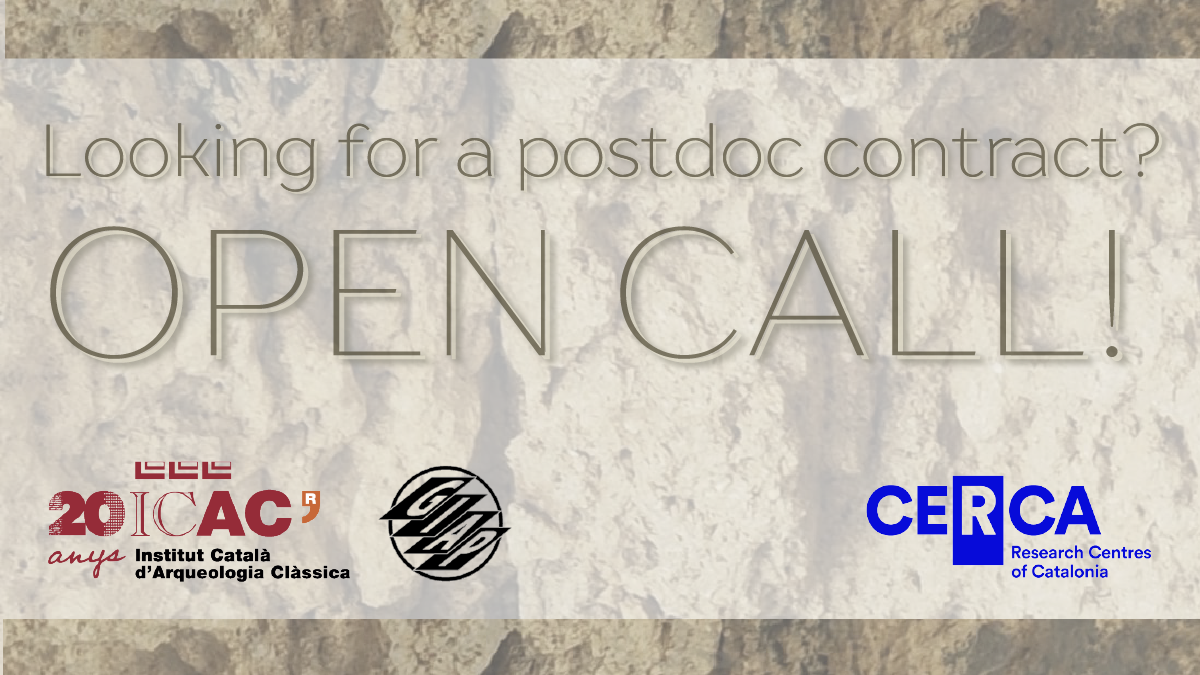 Postdoc call open! Juan de la Cierva contracts GIAP (ICACCERCA)